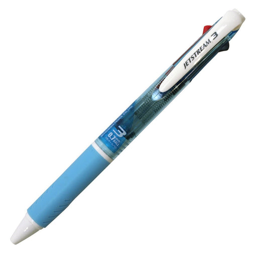 Mitsubishi Pencil Jet Stream 3 Color Ballpoint Pen 0.7mm Light Blue Easy to Write-Kiichin - The #1 Place for Japanese Goods in Your Hand!