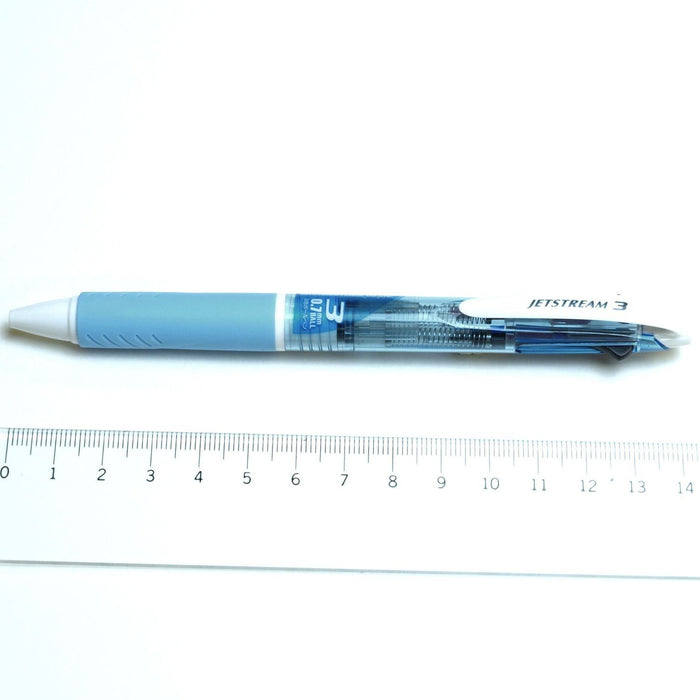 Mitsubishi Pencil Jet Stream 3 Color Ballpoint Pen 0.7mm Light Blue Easy to Write-Kiichin - The #1 Place for Japanese Goods in Your Hand!