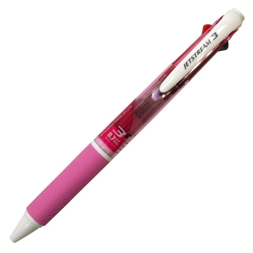 Mitsubishi Pencil Jet Stream 3-Color Ballpoint Pen Easy to Write 0.7 Pink-Kiichin - The #1 Place for Japanese Goods in Your Hand!