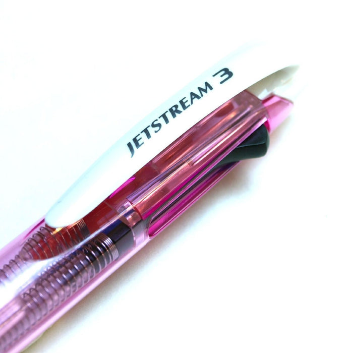 Mitsubishi Pencil Jet Stream 3-Color Ballpoint Pen Easy to Write 0.7 Pink-Kiichin - The #1 Place for Japanese Goods in Your Hand!