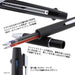 Mitsubishi Pencil Jet Stream 3-Color Ballpoint Pen 0.7 Silver Easy-to-Write-Kiichin - The #1 Place for Japanese Goods in Your Hand!