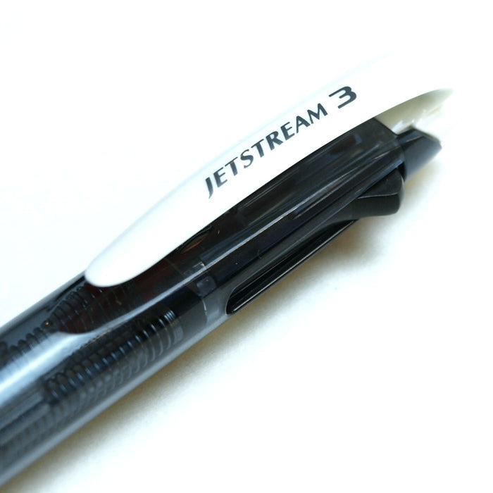 Mitsubishi Pencil Jet Stream 3 Color Ballpoint Pen 0.7mm Transparent Black-Kiichin - The #1 Place for Japanese Goods in Your Hand!