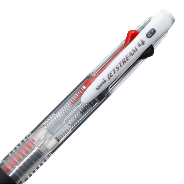 Mitsubishi Pencil Jet Stream 4 Color 0.7 Ballpoint Pen Transparent Easy to Write-Kiichin - The #1 Place for Japanese Goods in Your Hand!