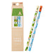Mitsubishi Pencil Hahatoko HT01 2B Frog & Penguin Drawing Pencil 1 Dozen K56122B-Kiichin - The #1 Place for Japanese Goods in Your Hand!