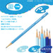 Mitsubishi Pencil Hahatoko HT01 2B Frog & Penguin Drawing Pencil 1 Dozen K56122B-Kiichin - The #1 Place for Japanese Goods in Your Hand!