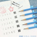 Mitsubishi Pencil Hahatoko HT01 2B Frog & Penguin Drawing Pencil 1 Dozen K56122B-Kiichin - The #1 Place for Japanese Goods in Your Hand!