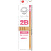 Mitsubishi Pencil 2B Nano Diamond Drawing Pencils Wooden Shaft Pink 1 Dozen for Students-Kiichin - The #1 Place for Japanese Goods in Your Hand!