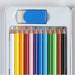 Mitsubishi Pencil Uniarterase 12 Colors Erasable Colored Pencil Set Uac12C-Kiichin - The #1 Place for Japanese Goods in Your Hand!