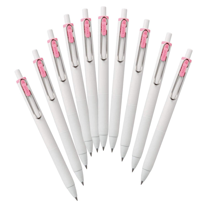 Mitsubishi Pencil Uniball One Gel Ballpoint Pen 0.38 Light Pink 10 Pieces UMNS38.51-Kiichin - The #1 Place for Japanese Goods in Your Hand!