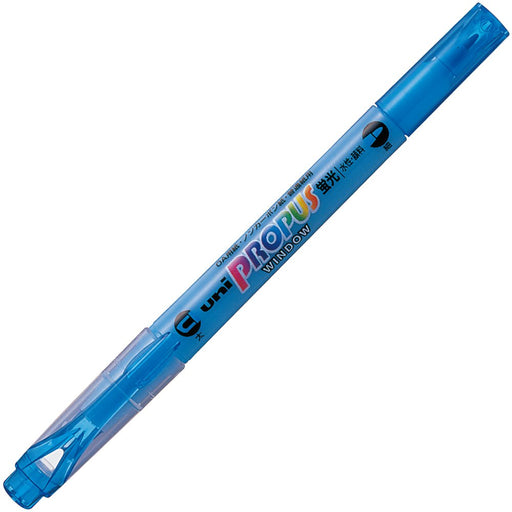 Mitsubishi Pencil Propass Window Pus102T.48 Sky Blue Highlighter 10 Piece Pack-Kiichin - The #1 Place for Japanese Goods in Your Hand!