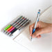 Mitsubishi Pencil Alpha Gel Slim 0.5 Mechanical Pencil in Rose Pink-Kiichin - The #1 Place for Japanese Goods in Your Hand!