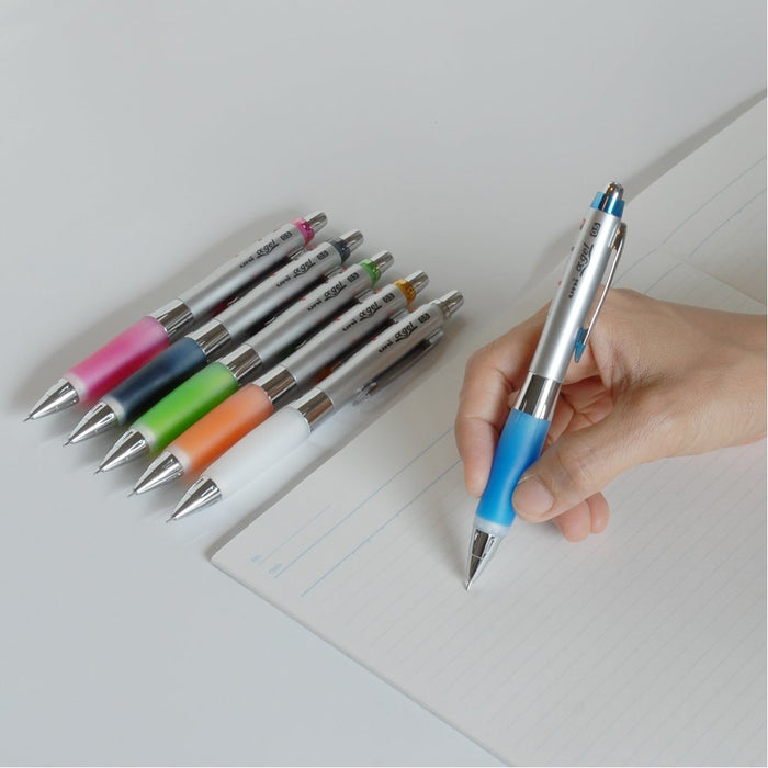 Mitsubishi Pencil Alpha Gel Mechanical Pencil 0.5mm Soft Black M5617Gg1P.24-Kiichin - The #1 Place for Japanese Goods in Your Hand!