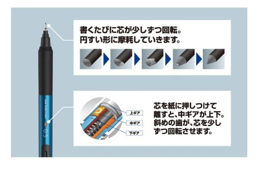 Loconeko Mitsubishi Pencil Kurutoga Ks 0.5mm Limited Strawberry Matcha-Kiichin - The #1 Place for Japanese Goods in Your Hand!