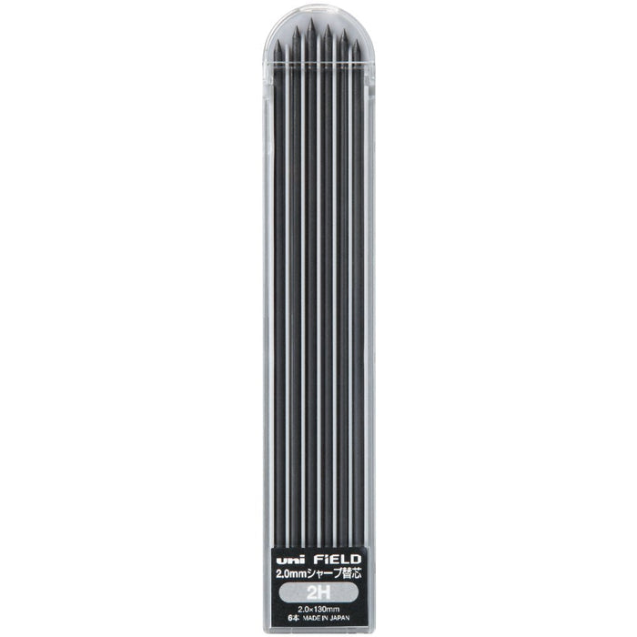 Mitsubishi Pencil 2H Mechanical Pencil Lead Field 2.0 10 Pieces U202101P2H-Kiichin - The #1 Place for Japanese Goods in Your Hand!
