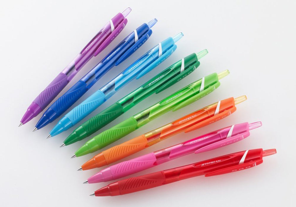 Mitsubishi Pencil Jet Stream Blue Ballpoint Pen 0.5mm Pack of 10 Easy to Write-Kiichin - The #1 Place for Japanese Goods in Your Hand!