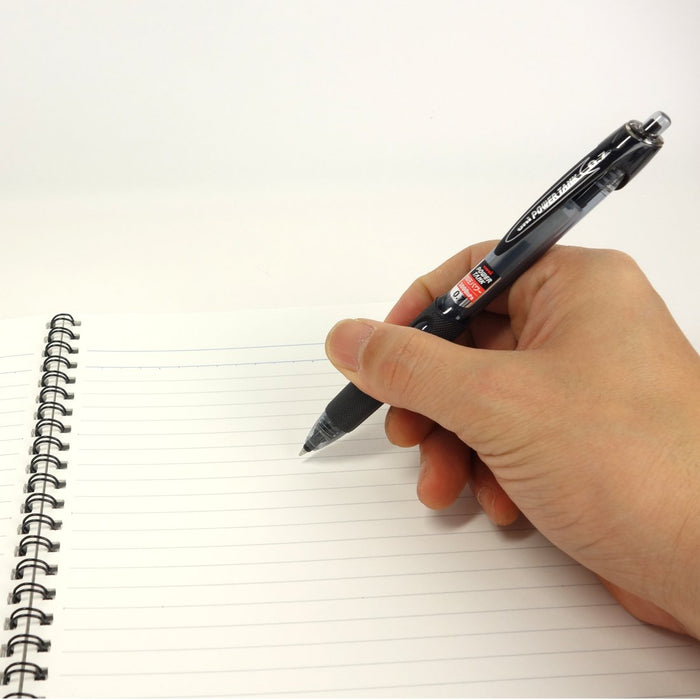Mitsubishi Pencil Power Tank SN-200PT-07 Oil-Based Black Ballpoint Pen 24 Pack-Kiichin - The #1 Place for Japanese Goods in Your Hand!