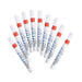 Mitsubishi Pencil Medium Point Red Paint Marker Pack of 10-Kiichin - The #1 Place for Japanese Goods in Your Hand!