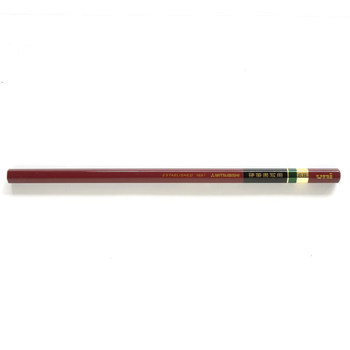 Mitsubishi Pencil 6B Hard Calligraphy Hexagonal Shaft Pencils 1 Dozen Pack-Kiichin - The #1 Place for Japanese Goods in Your Hand!