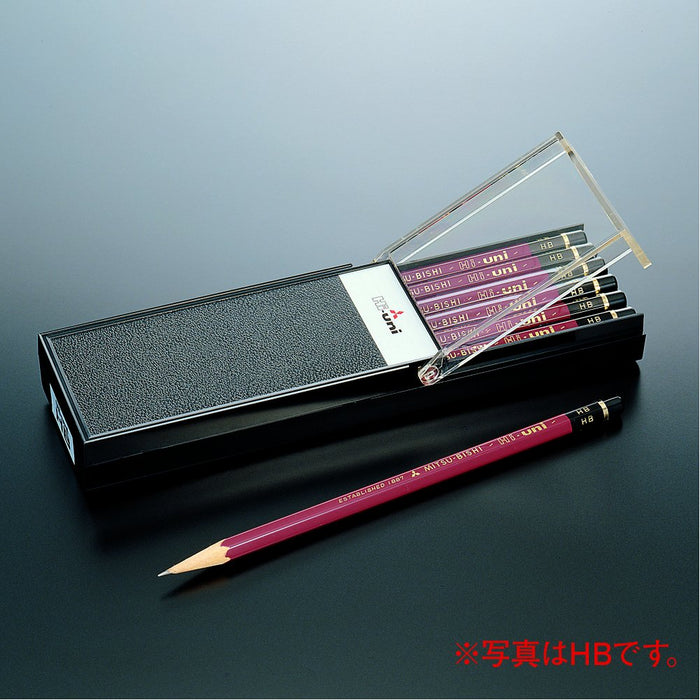 Mitsubishi Pencil High Uni 6B - Premium Quality Pack of 12-Kiichin - The #1 Place for Japanese Goods in Your Hand!