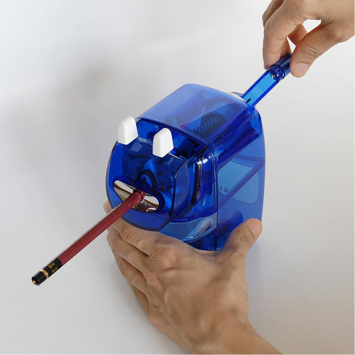 Mitsubishi Pencil Unipalette KH-33 Manual Pencil Sharpener Blue KH3325-Kiichin - The #1 Place for Japanese Goods in Your Hand!