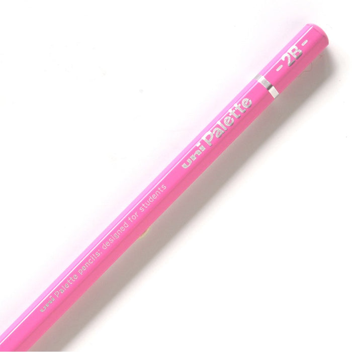 Mitsubishi Pencil Unistar 2B Pastel Pink Red Set 12 Pieces US1049-Kiichin - The #1 Place for Japanese Goods in Your Hand!