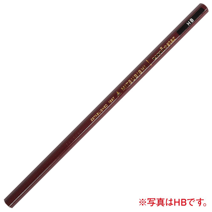 Mitsubishi Pencil Unistar 3B - Pack of 12 Superior Quality Pencils-Kiichin - The #1 Place for Japanese Goods in Your Hand!