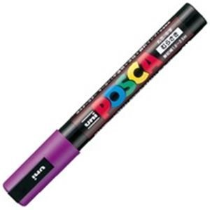 Mitsubishi Pencil Uniposca Medium Point Round Core Purple Pc5M.12-Kiichin - The #1 Place for Japanese Goods in Your Hand!