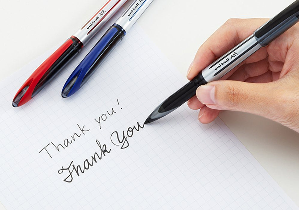 Mitsubishi Pencil Uniball Air 0.7 Blue Water-Based Ballpoint Pen Pack of 10-Kiichin - The #1 Place for Japanese Goods in Your Hand!