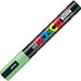 Mitsubishi Pencil 10-Pack Yellow Green Water-Based Pen Medium Point Round Core Pc5M.5-Kiichin - The #1 Place for Japanese Goods in Your Hand!