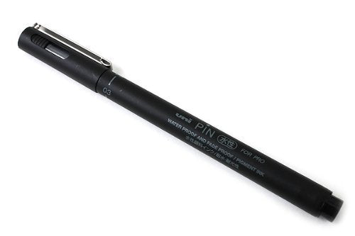 Mitsubishi Pencil Water-Based Signature Pen 0.38mm Black Pin-103-Kiichin - The #1 Place for Japanese Goods in Your Hand!