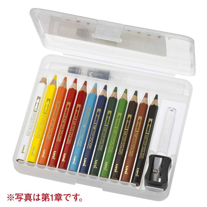 Mitsubishi Pencil Uni Watercolor Compact - 12 Colors Chapter 2 - Uwcncs12C2 Set-Kiichin - The #1 Place for Japanese Goods in Your Hand!