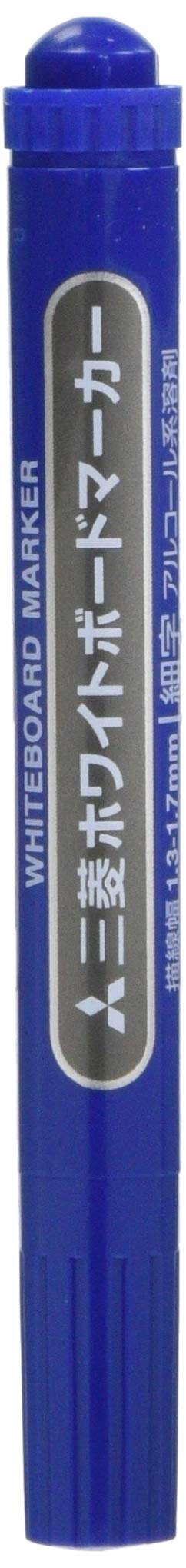 Mitsubishi Pencil Whiteboard Fine Point Marker Blue Round Core Pack of 10-Kiichin - The #1 Place for Japanese Goods in Your Hand!