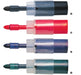 Mitsubishi Pencil - Bold Black Whiteboard Marker with Notification Sensor 3 Pieces-Kiichin - The #1 Place for Japanese Goods in Your Hand!