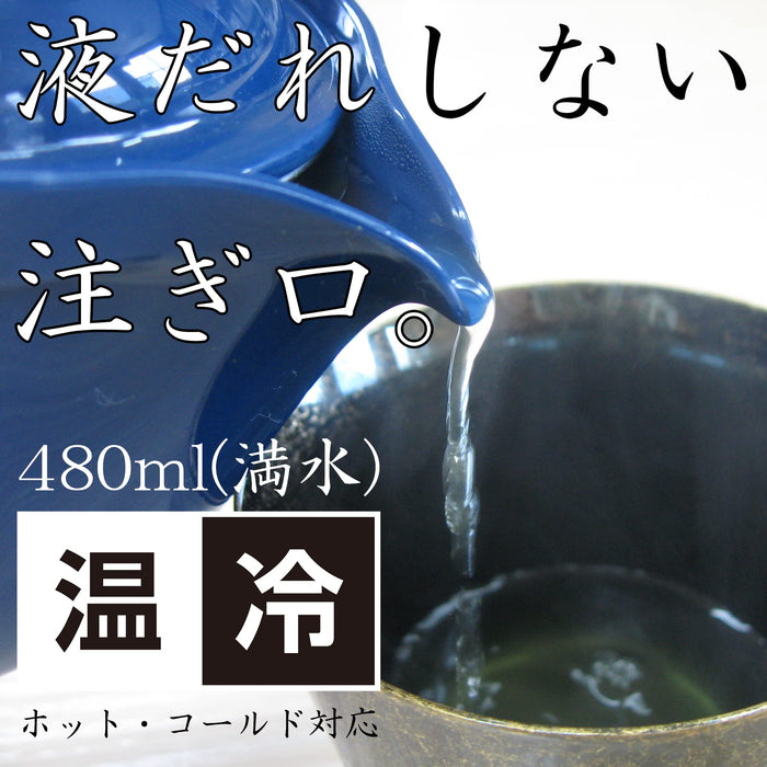 Nagao 480ml Red Plastic Teapot Dishwasher Safe Unbreakable Made in Japan-Kiichin - The #1 Place for Japanese Goods in Your Hand!