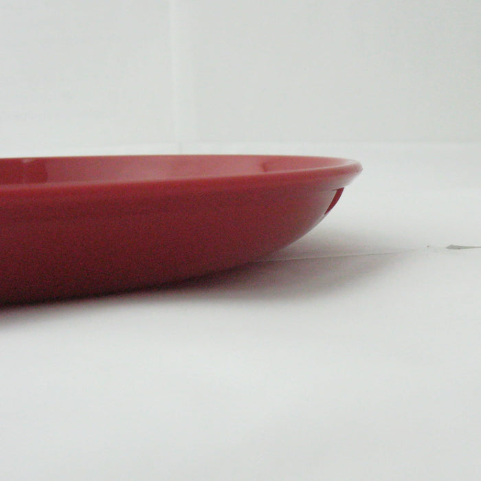 Nagao Unbreakable Small Red Side Plate 16cm Dishwasher Microwave Safe-Kiichin - The #1 Place for Japanese Goods in Your Hand!