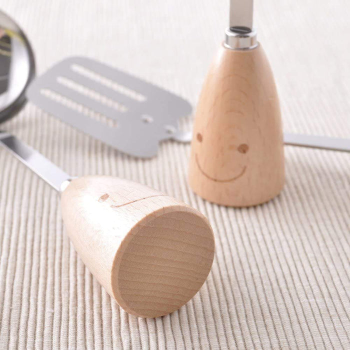 Nagao Waiwai Kitchen Bottle Opener 11.1cm Stainless Steel Wood Japan Made-Kiichin - The #1 Place for Japanese Goods in Your Hand!