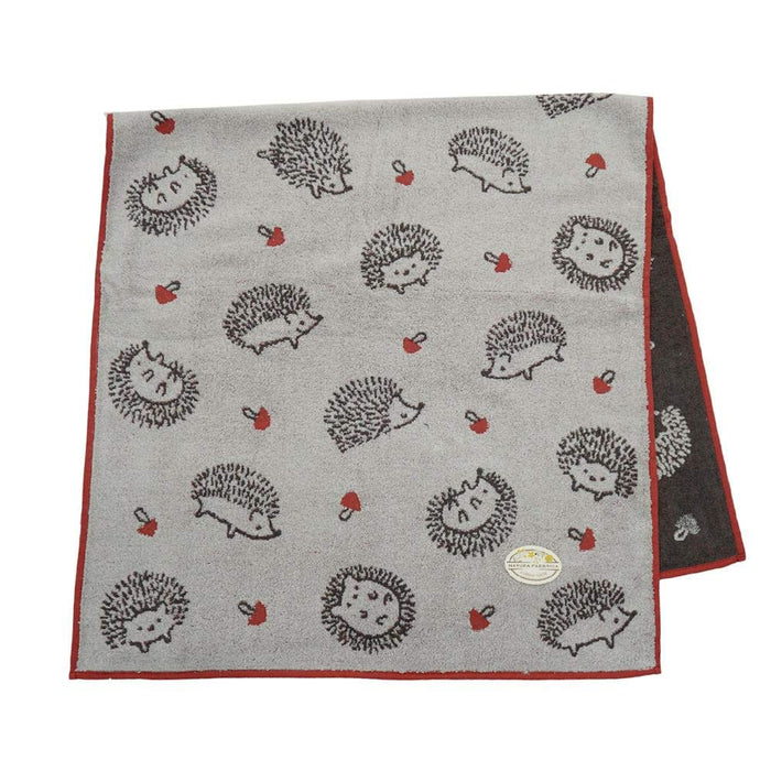 Nissen Chamber Of Commerce Nissen Shoko Red Bath Towel 60x120 Cm-Kiichin - The #1 Place for Japanese Goods in Your Hand!