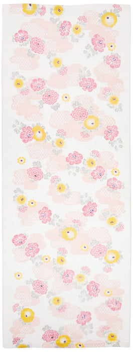Nissen Chamber Of Commerce Hanakasumi Kimono Style Hand Towel JS-534-Kiichin - The #1 Place for Japanese Goods in Your Hand!