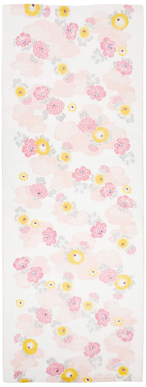 Nissen Chamber Of Commerce Hanakasumi Kimono Style Hand Towel JS-534-Kiichin - The #1 Place for Japanese Goods in Your Hand!