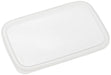 Noda Horo White Series Rectangle Deep M Sff-M Seal Lid - Made In Japan-Kiichin - The #1 Place for Japanese Goods in Your Hand!