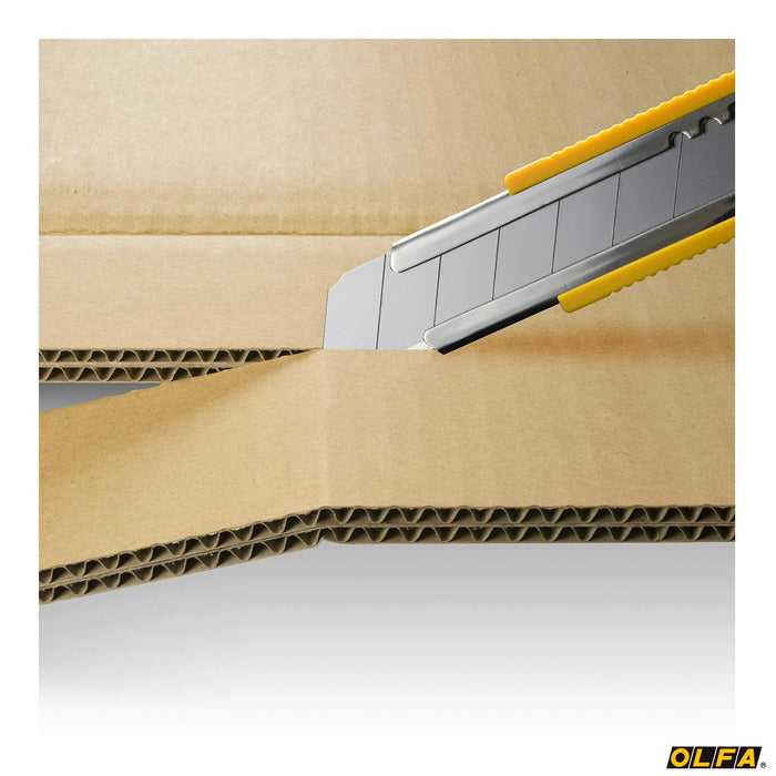 Olfa Universal Thick Type M Cutter in Yellow Model 203Bsy - Olfa (Olfa)-Kiichin - The #1 Place for Japanese Goods in Your Hand!