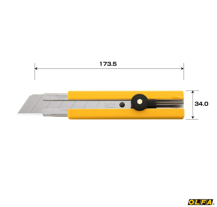 Olfa H-Type 101B Extra Large Cutter with Screw Lock - Precision Cutting Tool-Kiichin - The #1 Place for Japanese Goods in Your Hand!