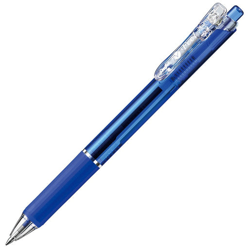 Pentel Feel 0.7mm Clear Blue Oil-Based Ballpoint Pen Box of 10-Kiichin - The #1 Place for Japanese Goods in Your Hand!