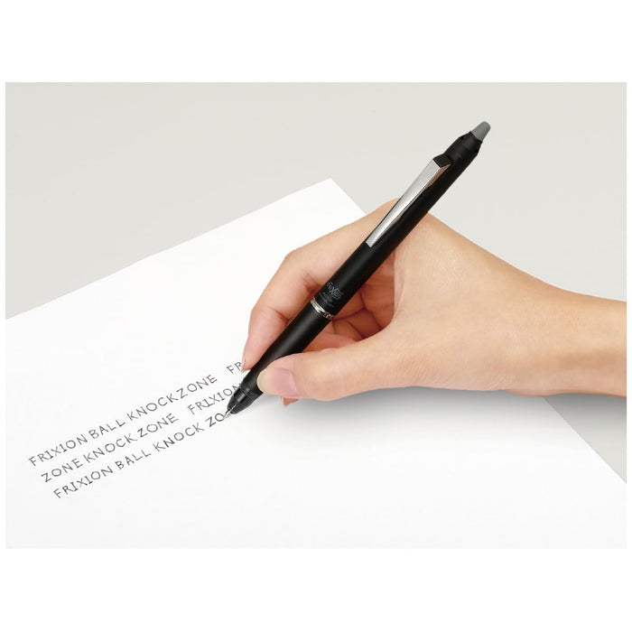 Pilot Frixion Ball Knock Zone 0.7mm Black Retractable Ballpoint Pen-Kiichin - The #1 Place for Japanese Goods in Your Hand!