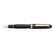 Sailor Fountain Pen - Platinum #3776 Century #1 Black in Black-Kiichin - The #1 Place for Japanese Goods in Your Hand!