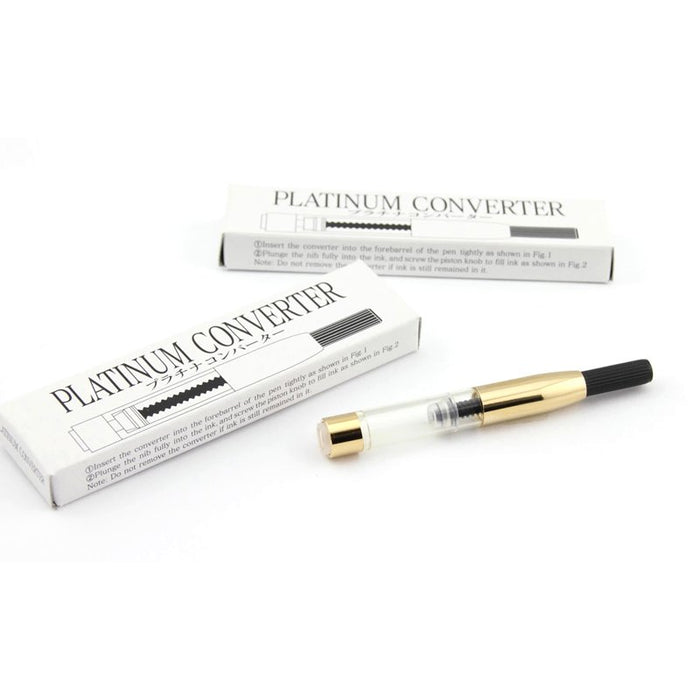 Platinum Fountain Pen with Ink Inhaler Converter-500#0-Kiichin - The #1 Place for Japanese Goods in Your Hand!