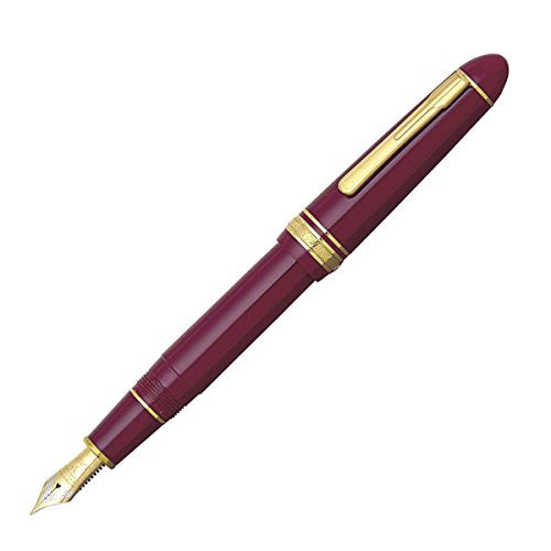Platinum Fountain Pen President Wine Red Super Thick - Platinum PTB-20000P#10-5-Kiichin - The #1 Place for Japanese Goods in Your Hand!