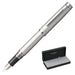Platinum Procion Luster Medium Point Fountain Pen Satin Silver PNS-8000#79-3-Kiichin - The #1 Place for Japanese Goods in Your Hand!