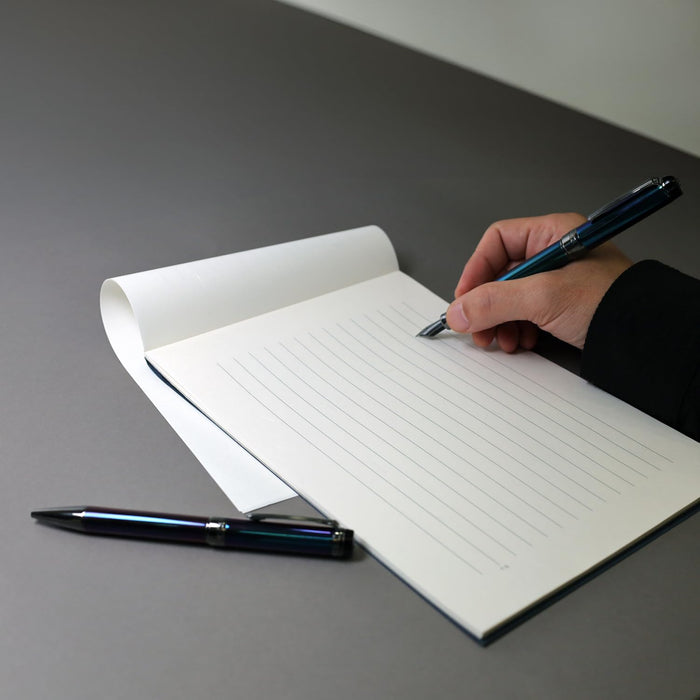 Sailor Cylint Fountain Pen Colored Stainless Steel Scarab Fine Nib 10-6006-260