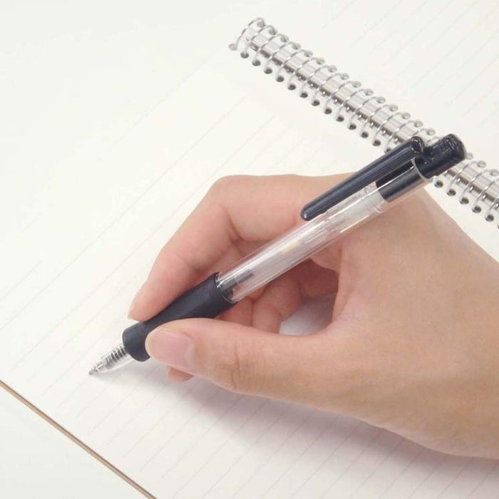 Sailor Fountain Pen Fairline Clear Black Ballpoint Pack of 20 Model 15-0811-000-Kiichin - The #1 Place for Japanese Goods in Your Hand!